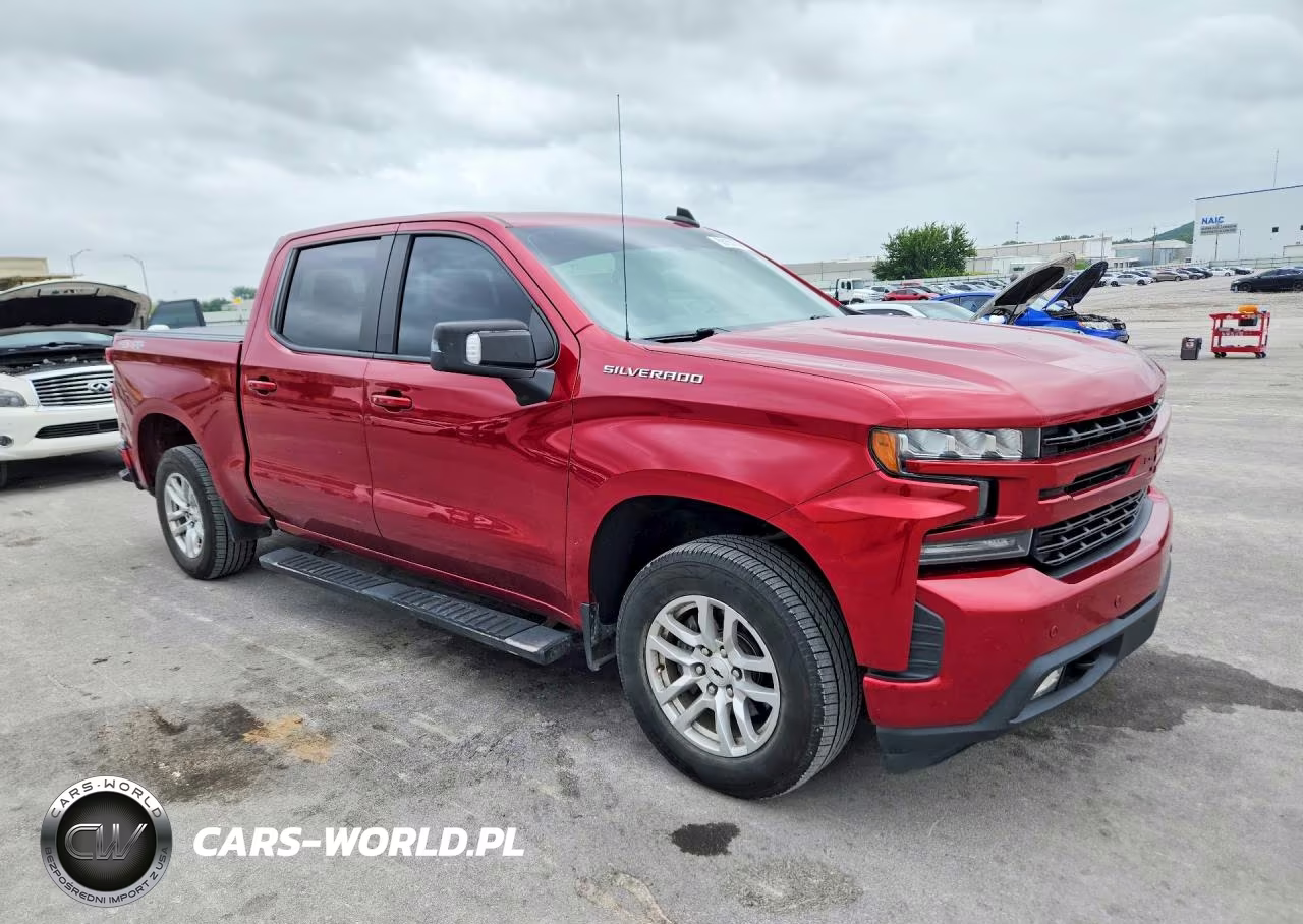 2021 Chevrolet Silverado K1500 Rst VIN:3GCUYEED7MG140129 - 4