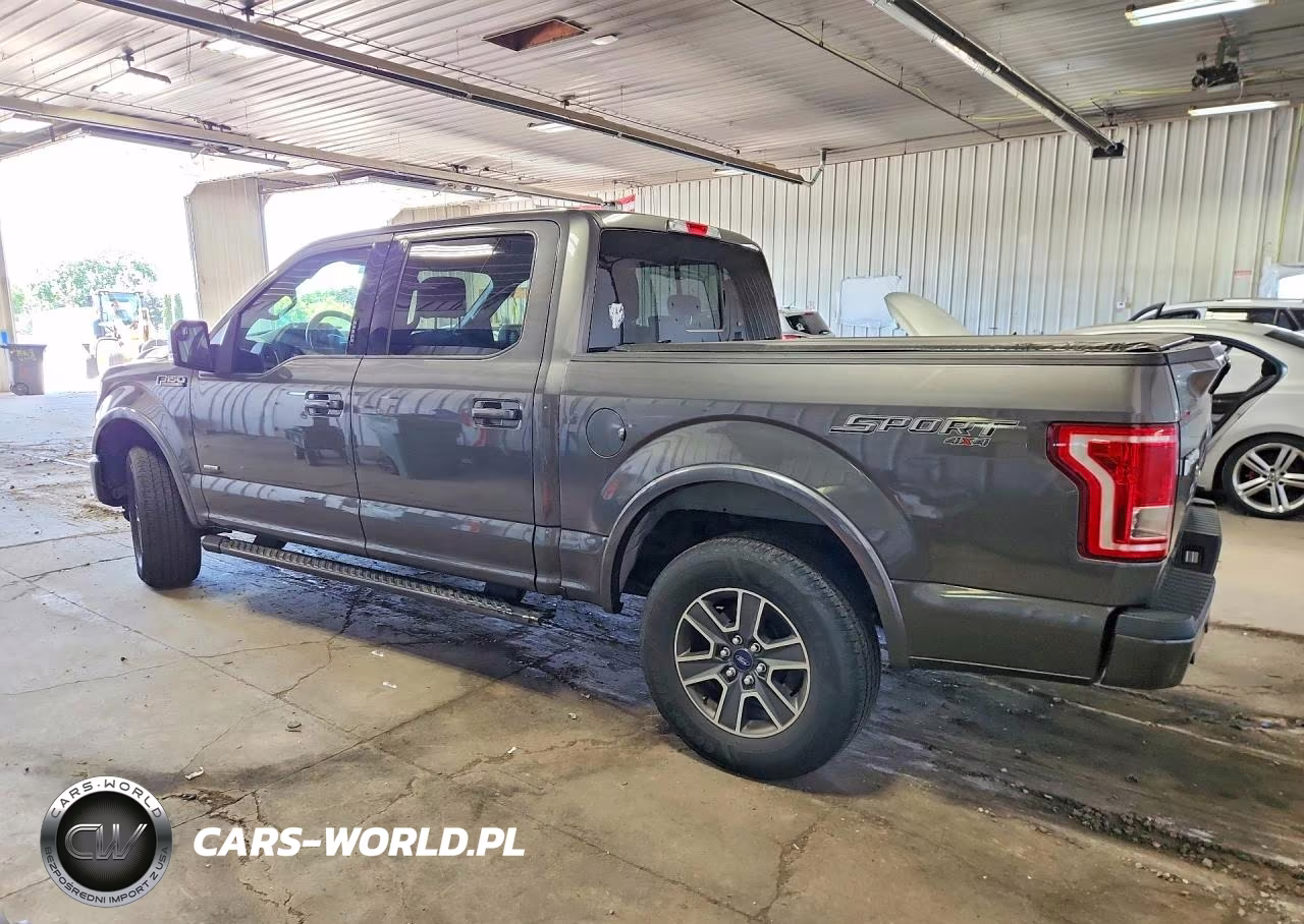 2015 Ford F150 Supercrew VIN:1FTEW1EGXFKE57895 - 2