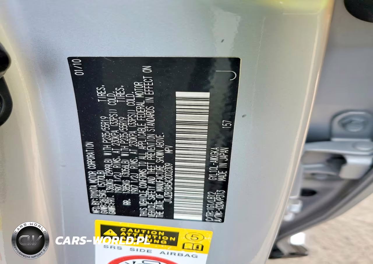 2010 Lexus Rx 450H VIN:JTJZB1BA5A2002309 - 13