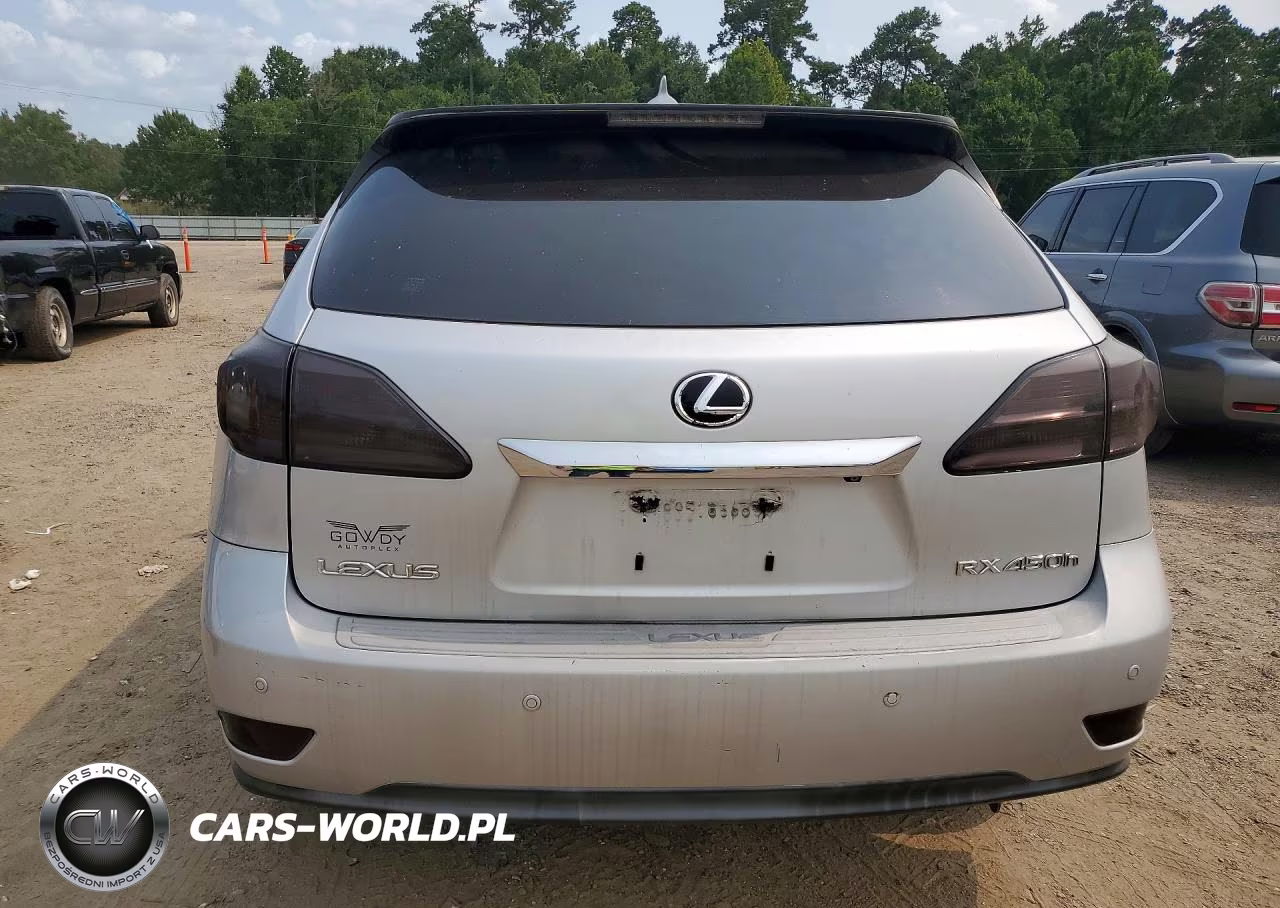 2010 Lexus Rx 450H VIN:JTJZB1BA5A2002309 - 6