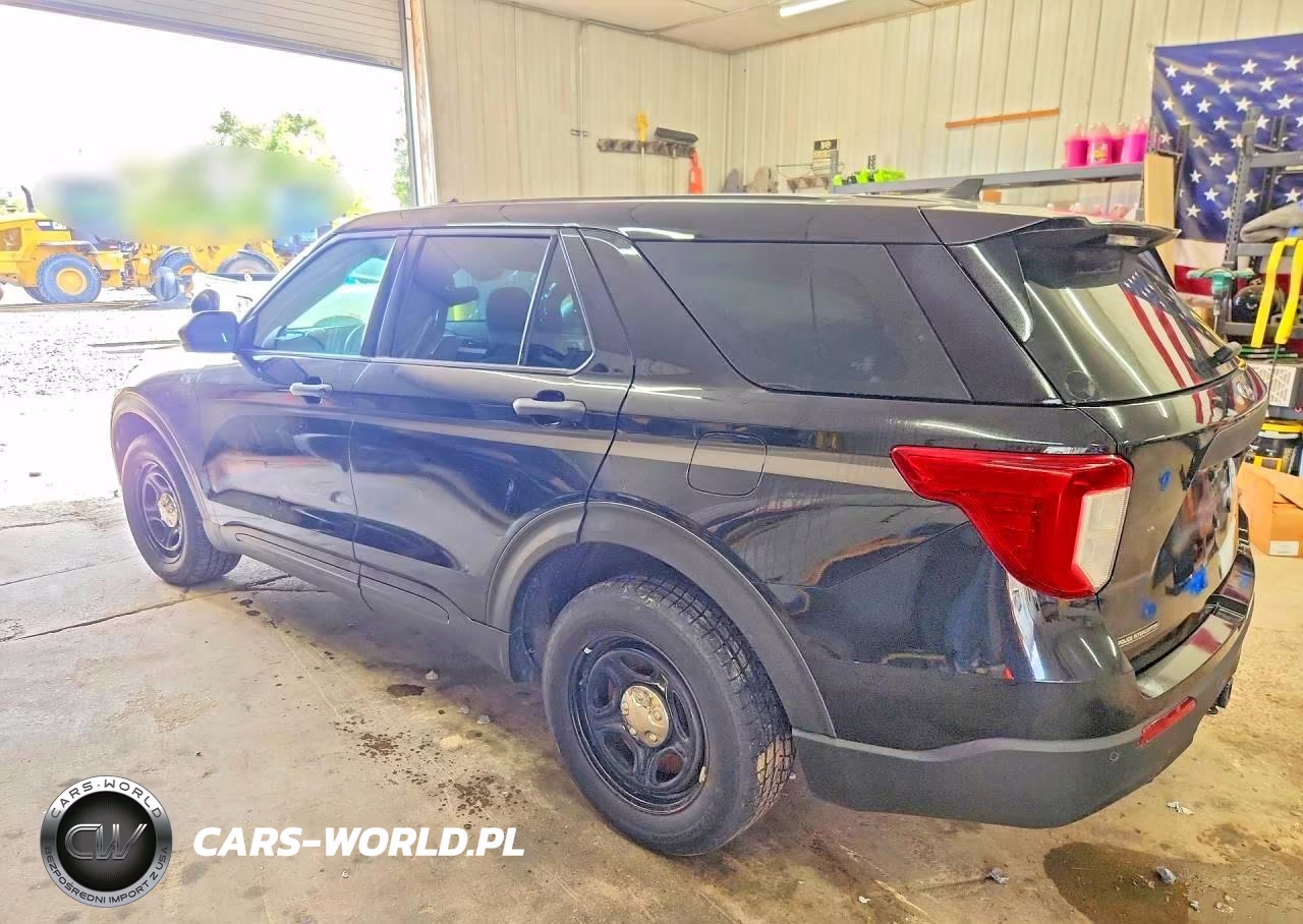 2021 Ford Explorer Police Interceptor VIN:1FM5K8AW2MNA20322 - 2