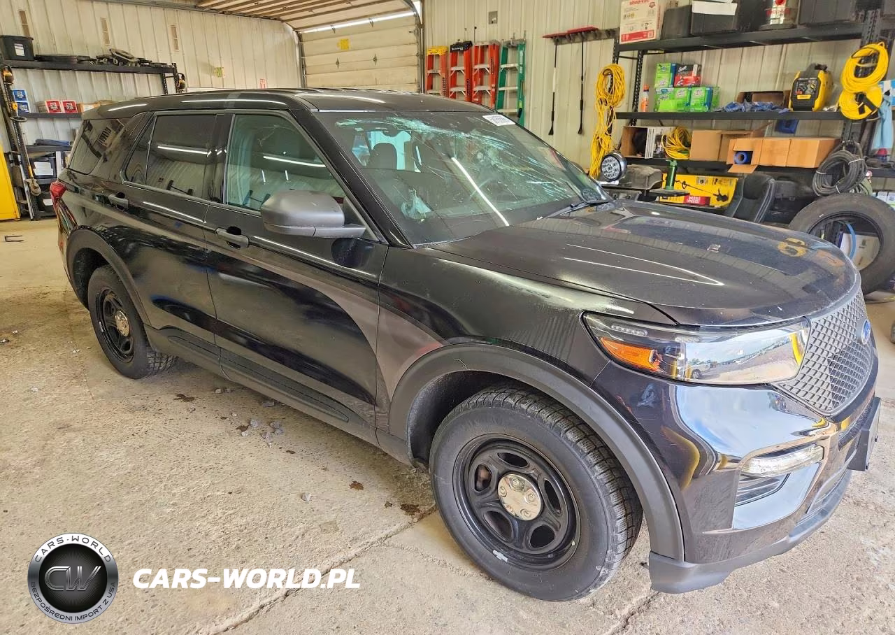 2021 Ford Explorer Police Interceptor VIN:1FM5K8AW2MNA20322 - 4