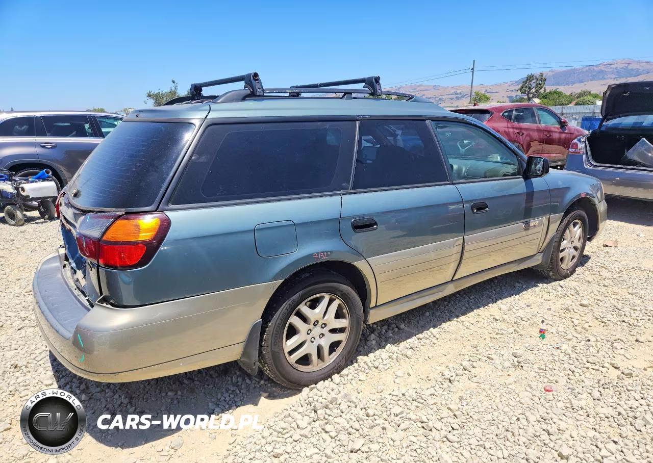 2000 Subaru Legacy Outback Awp VIN:4S3BH6754Y6668513 - 3