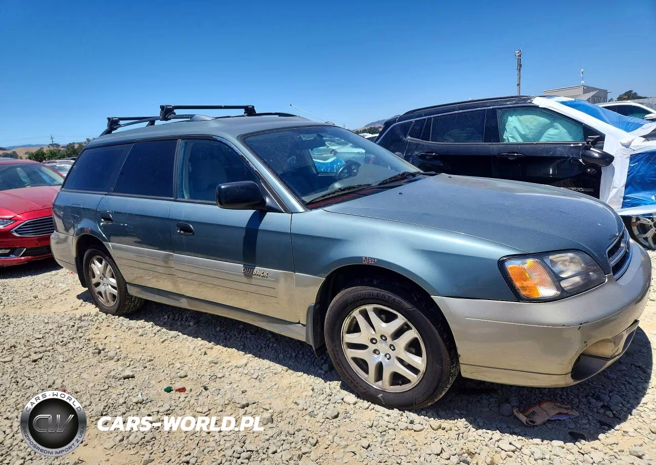 2000 Subaru Legacy Outback Awp VIN:4S3BH6754Y6668513 - 4