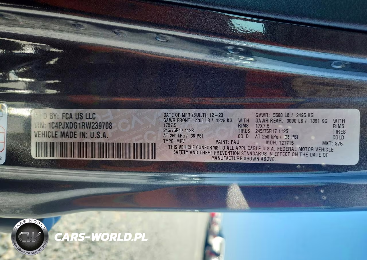 2024 Jeep Wrangler Sport VIN:1C4PJXDG1RW239708 - 12
