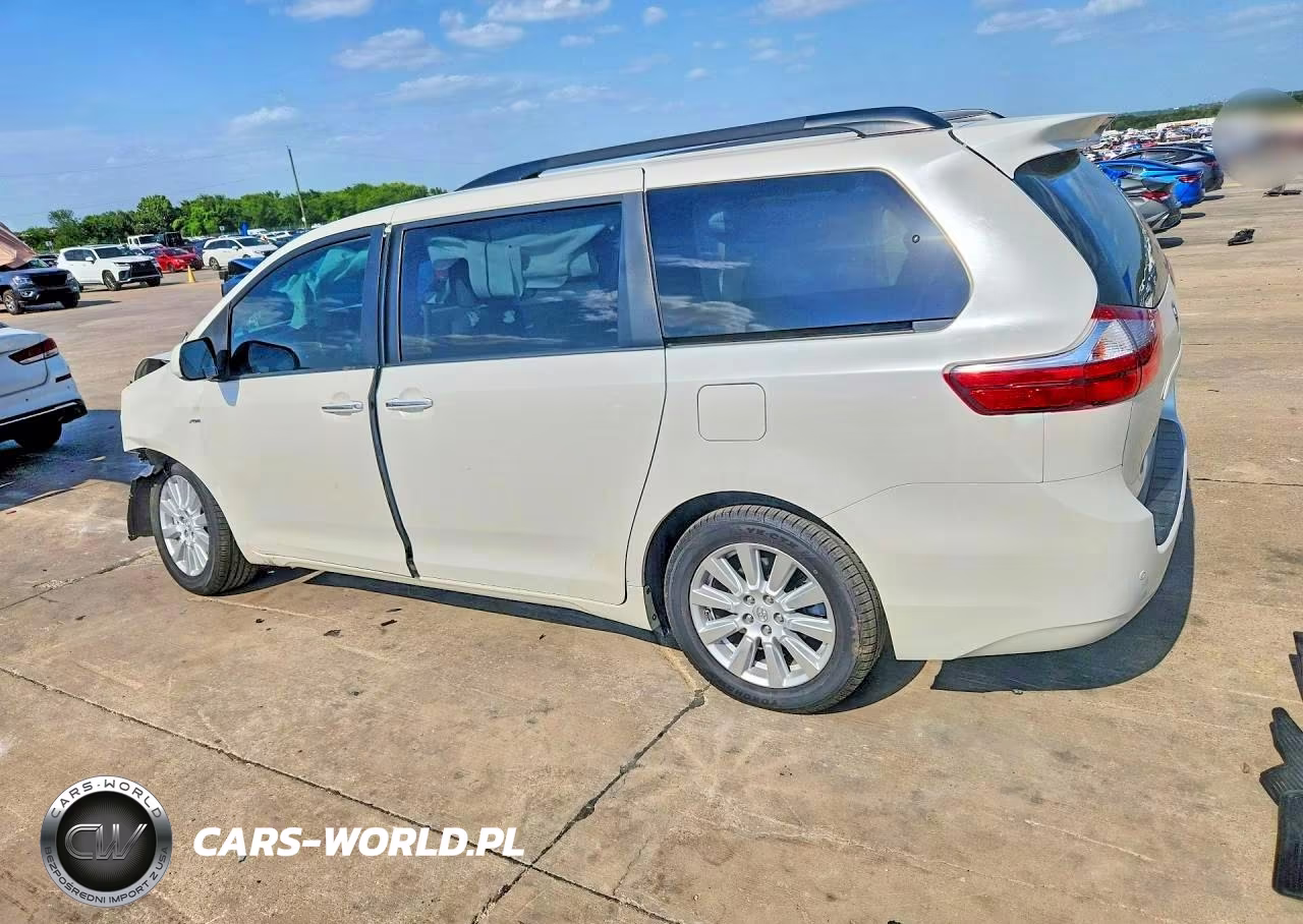 2017 Toyota Sienna Xle 7-Passenger VIN:5TDDZ3DC6HS160034 - 2