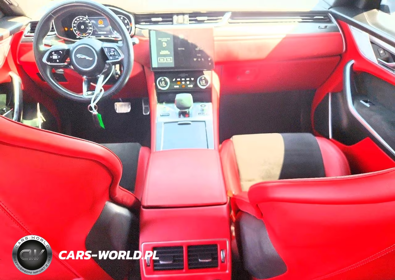 2021 Jaguar F-Pace Svr VIN:SADCZ2EE1MA668641 - 8