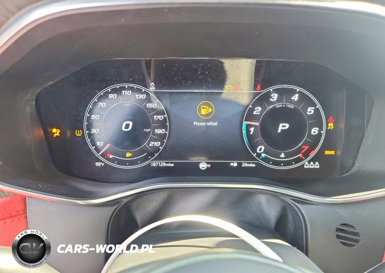 2021 Jaguar F-Pace Svr VIN:SADCZ2EE1MA668641 - 9