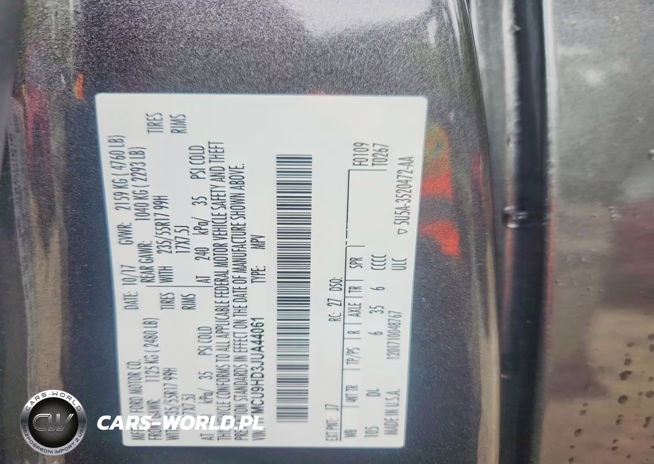 2018 Ford Escape Sel VIN:1FMCU9HD3JUA44061 - 13