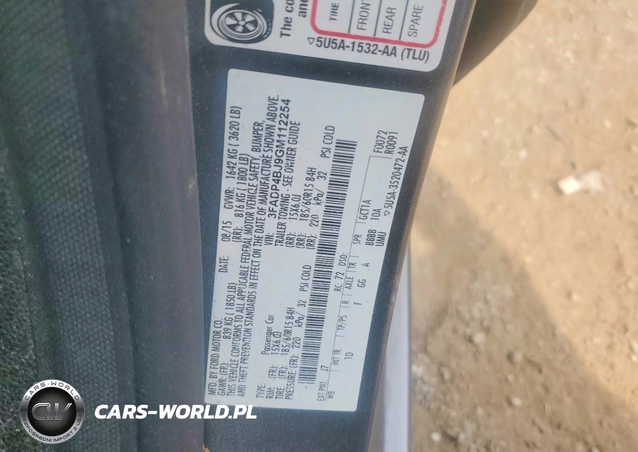 2016 Ford Fiesta Se VIN:3FADP4BJ9GM112254 - 12