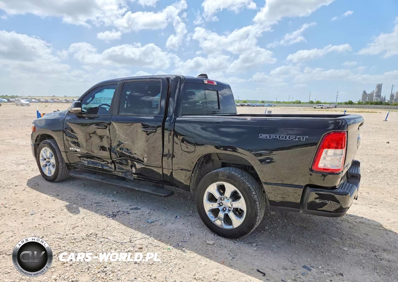 2021 Ram 1500 Big Horn-Lone Star VIN:1C6RREFT1MN708446 - 2