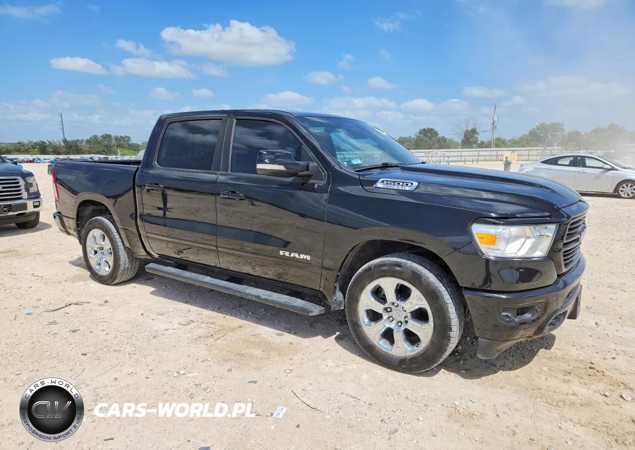 2021 Ram 1500 Big Horn-Lone Star VIN:1C6RREFT1MN708446 - 4