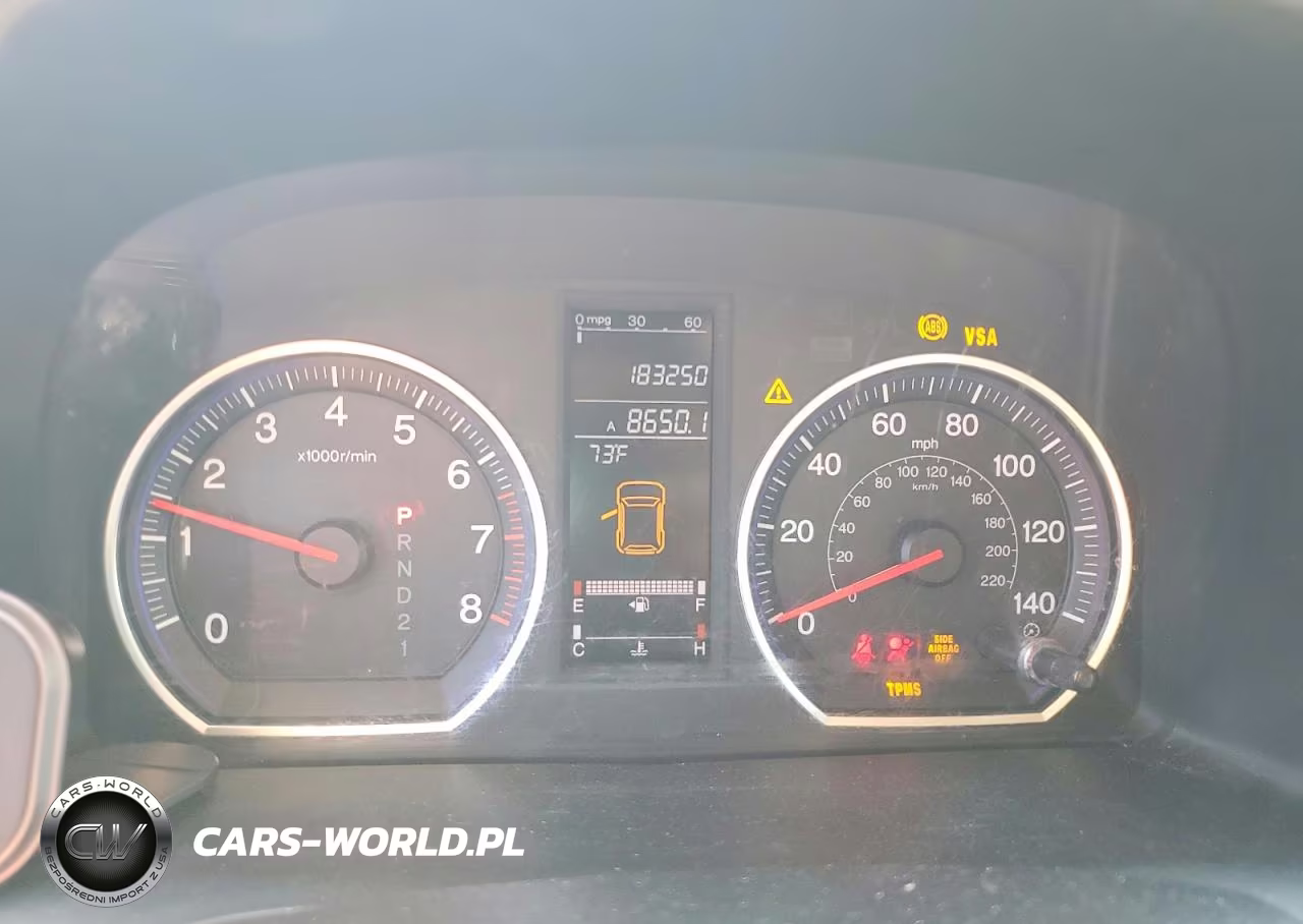 2007 Honda Cr-V Exl VIN:JHLRE487X7C062650 - 9