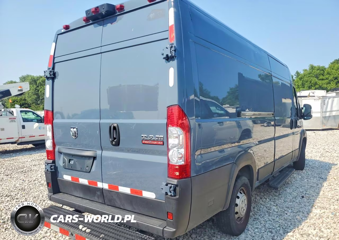 2021 Ram Promaster 3500 Delivery Van VIN:3C6FRVJG5ME503231 - 3