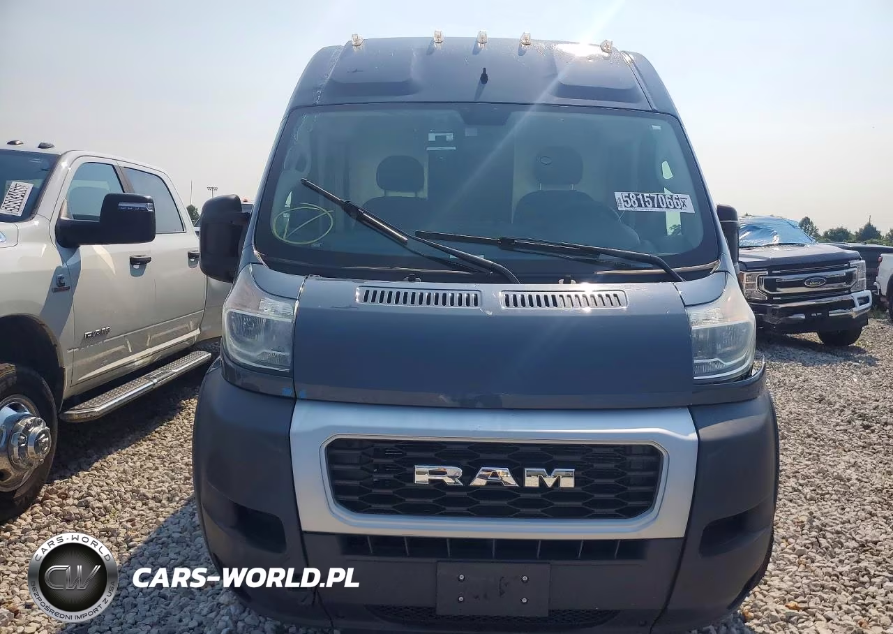2021 Ram Promaster 3500 Delivery Van VIN:3C6FRVJG5ME503231 - 5