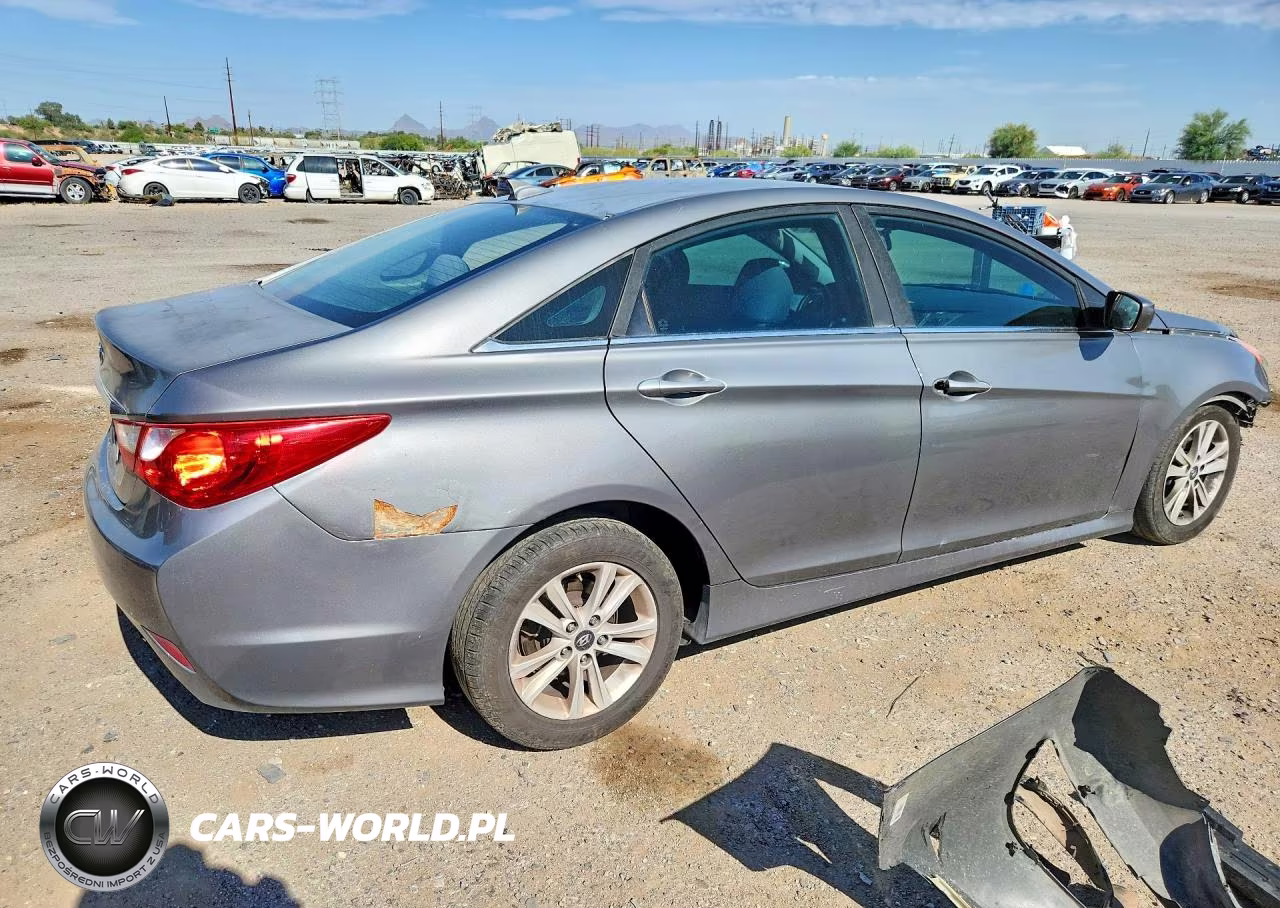 2014 Hyundai Sonata Gls VIN:5NPEB4AC9EH831278 - 3