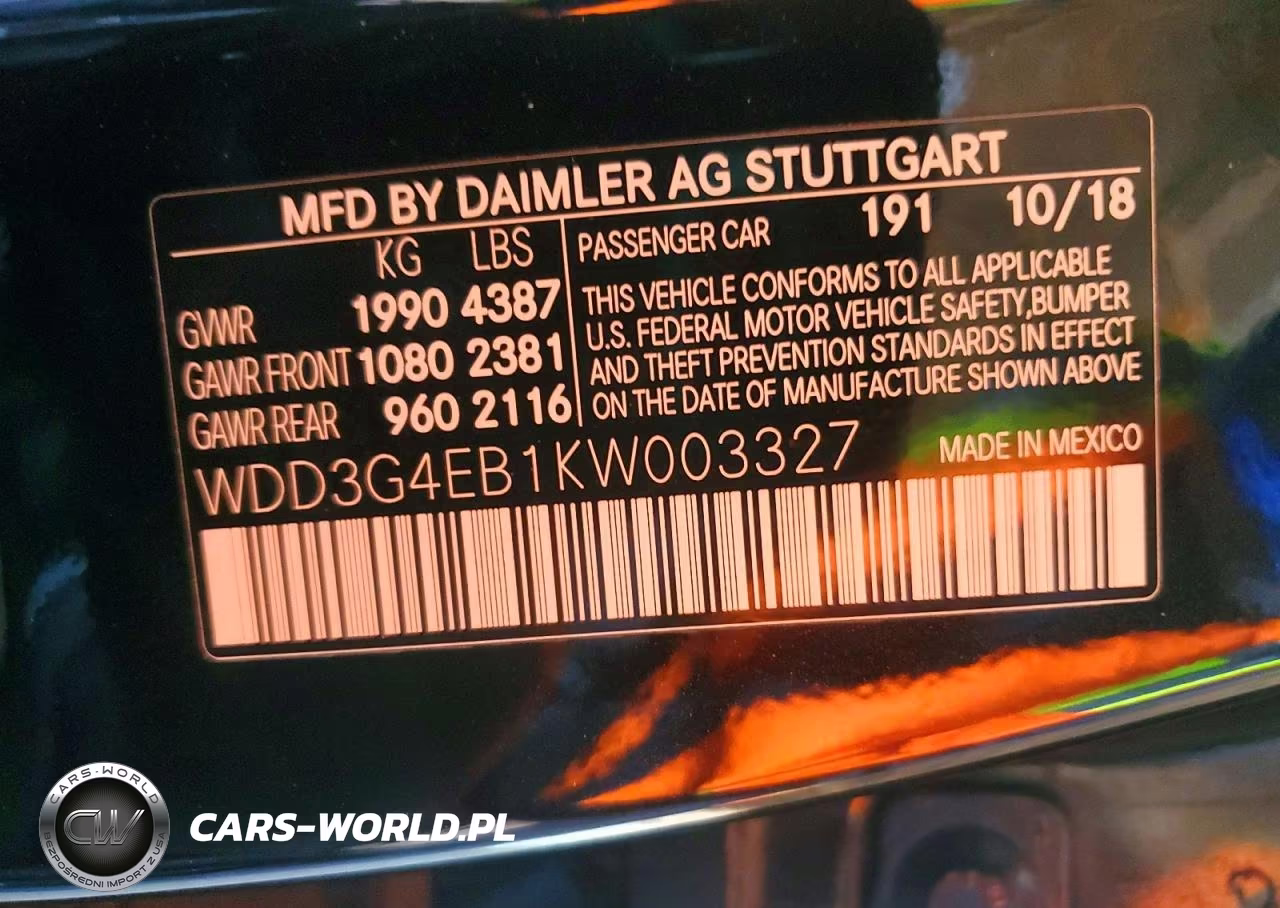 2019 Mercedes-Benz A 220 VIN:WDD3G4EB1KW003327 - 23