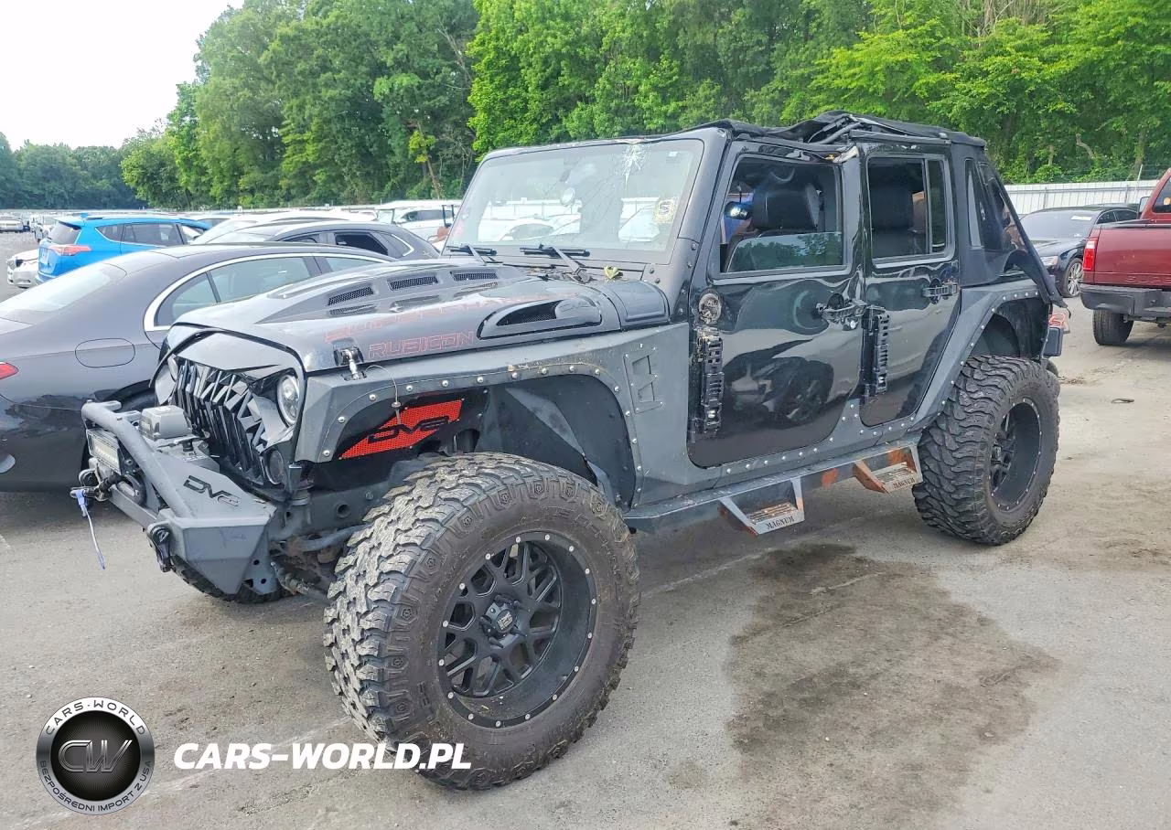 2017 Jeep Wrangler Unlimited Rubicon VIN:1C4BJWFG6HL702007 - 1