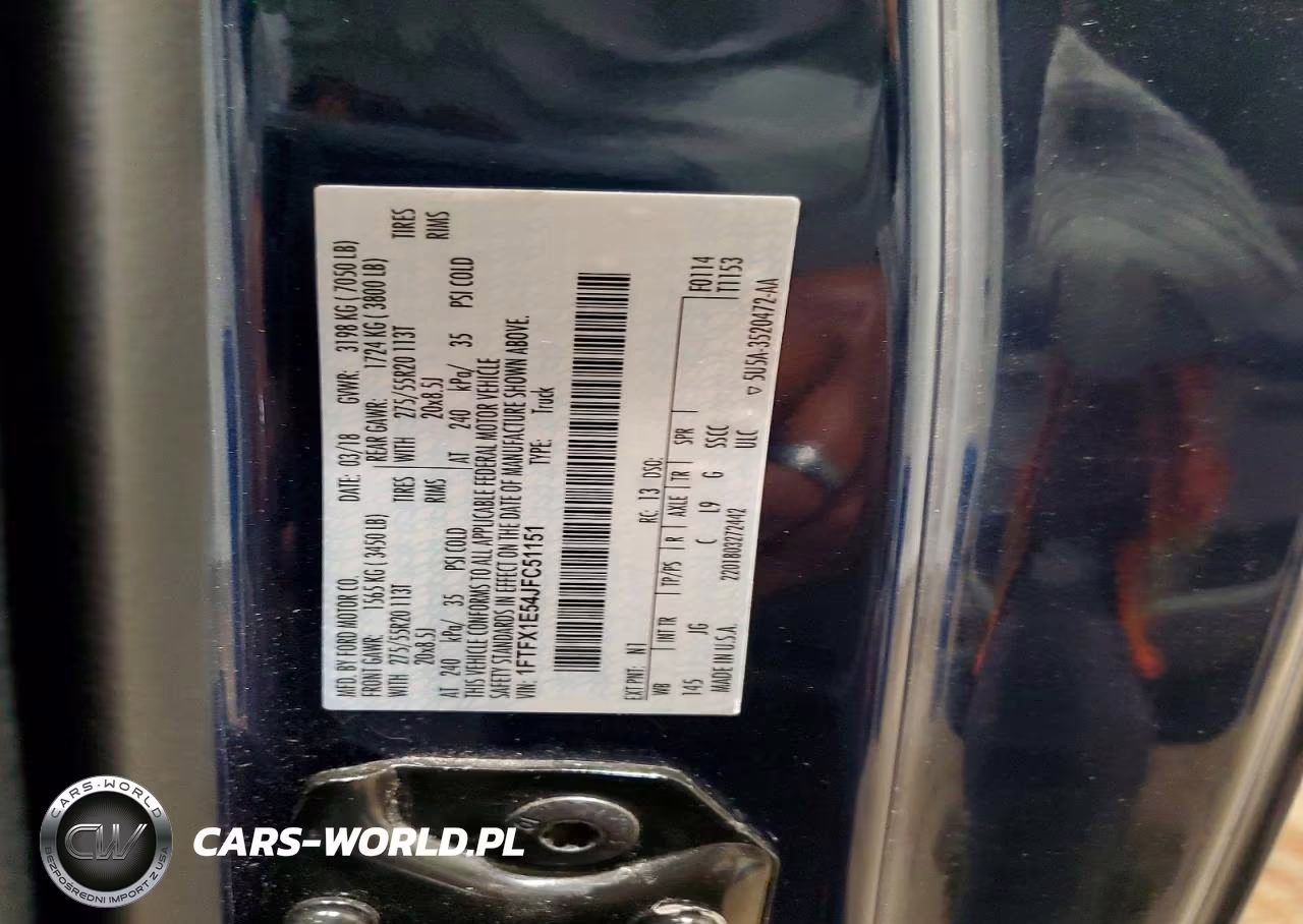 2018 Ford F150 Super Cab VIN:1FTFX1E54JFC51151 - 12