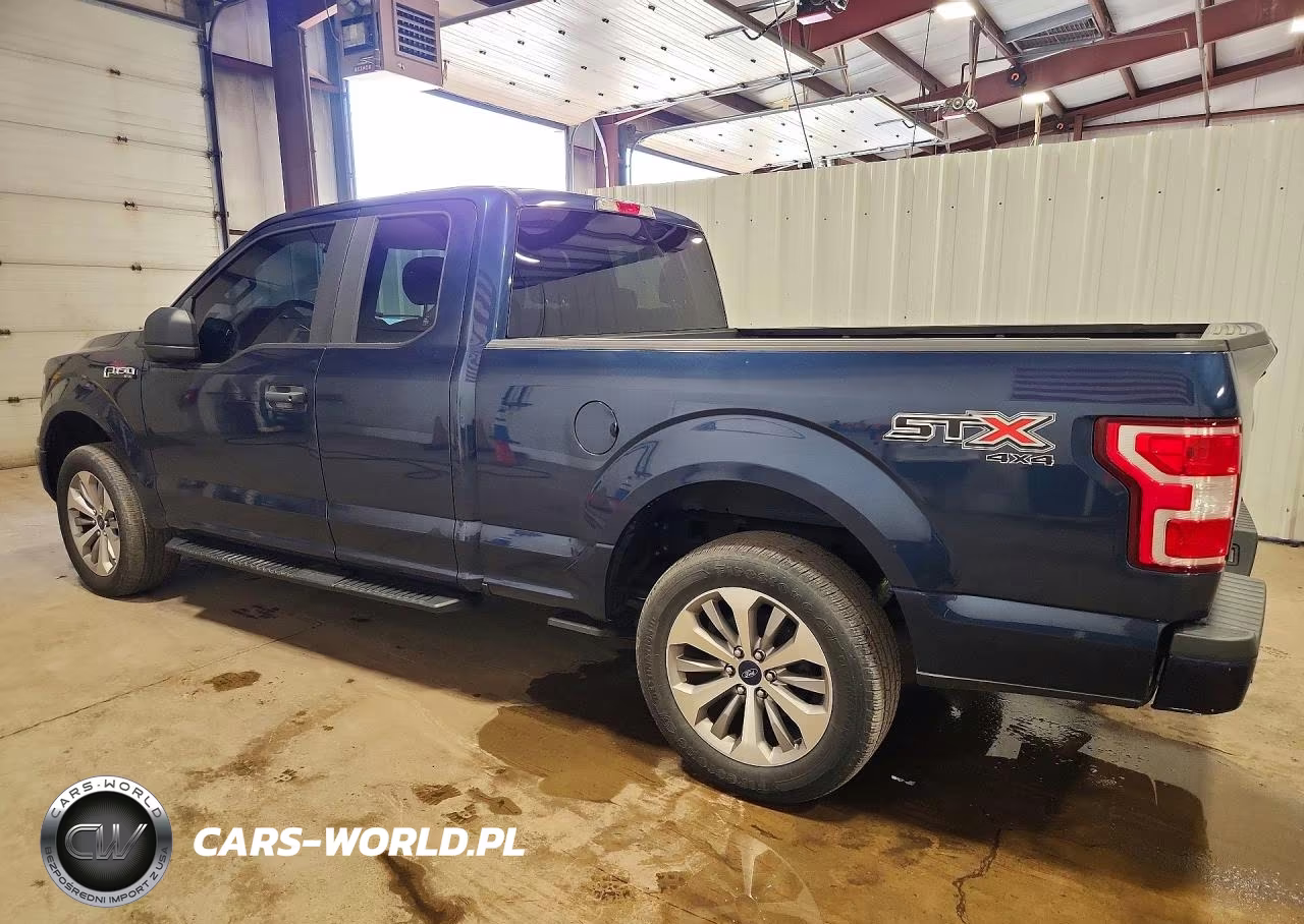 2018 Ford F150 Super Cab VIN:1FTFX1E54JFC51151 - 2