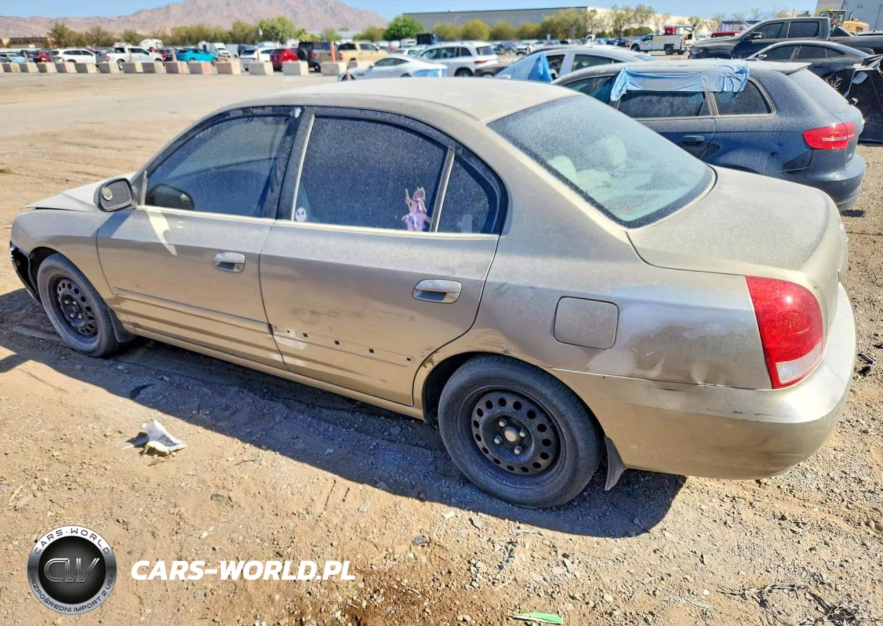 2001 Hyundai Elantra Gls VIN:KMHDN45D41U222861 - 2