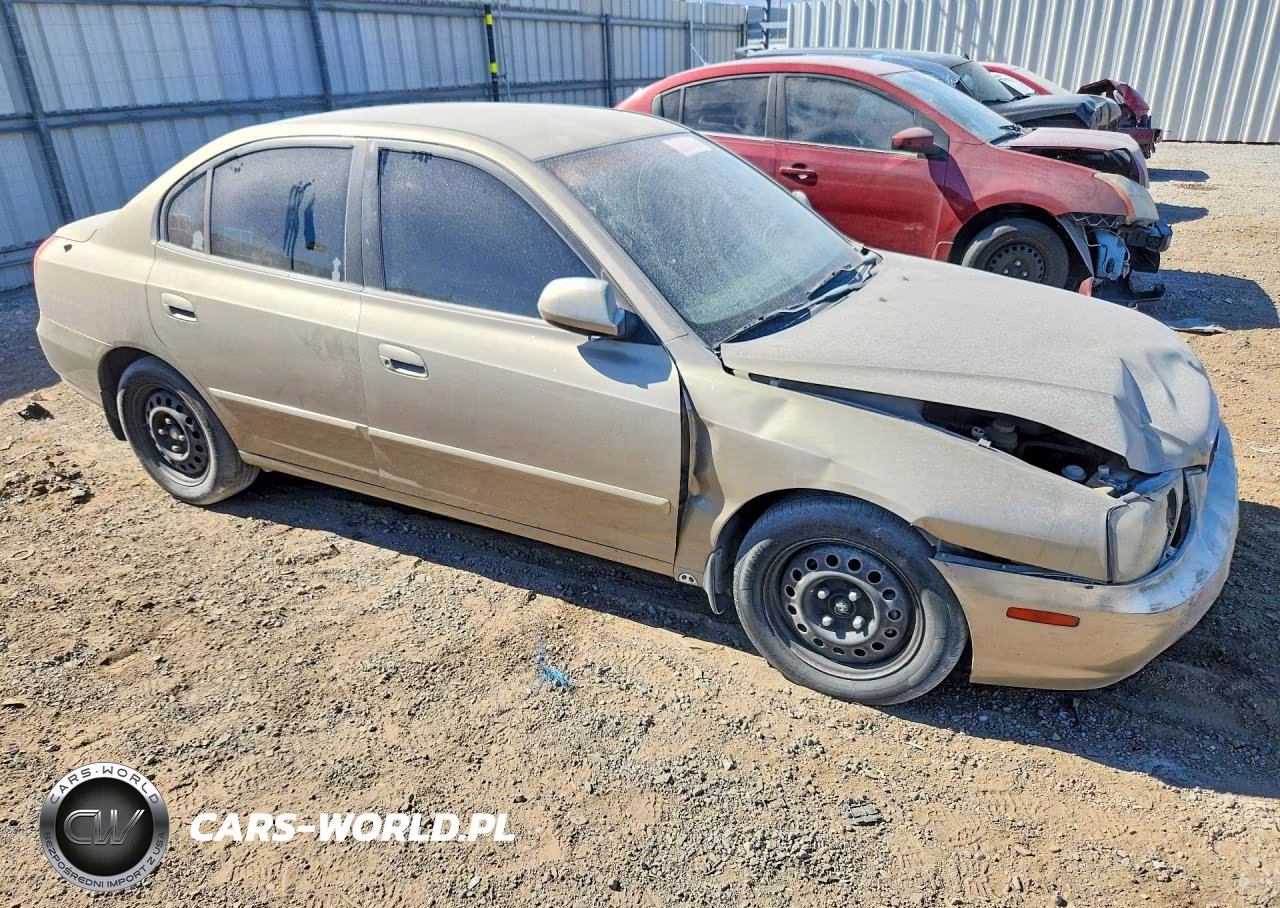 2001 Hyundai Elantra Gls VIN:KMHDN45D41U222861 - 4