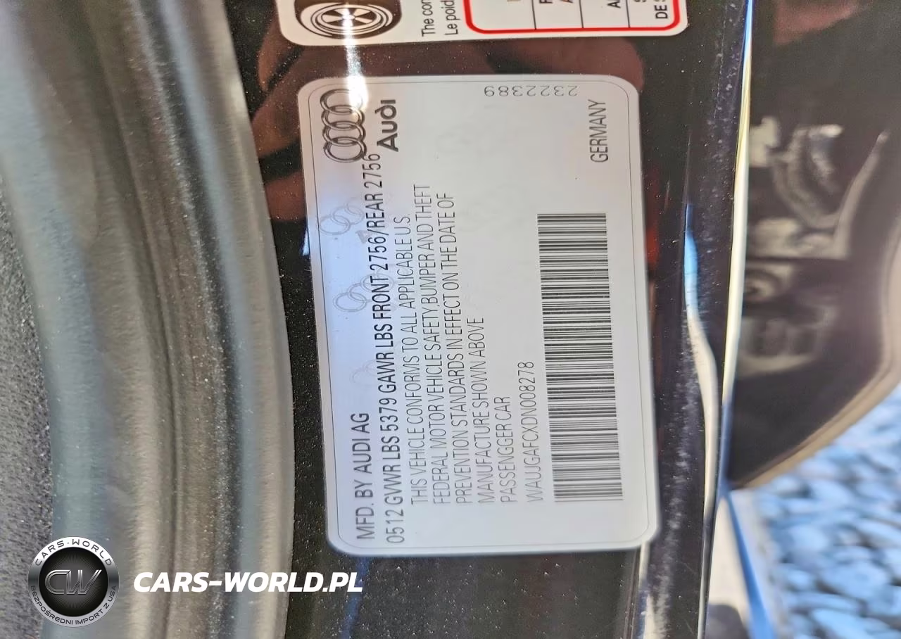 2013 Audi A6 Prestige VIN:WAUJGAFCXDN008278 - 12