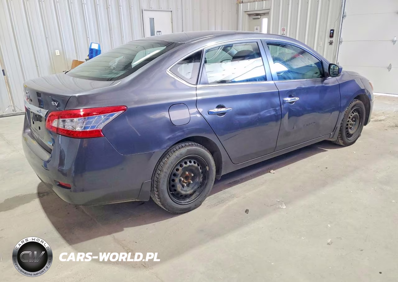 2014 Nissan Sentra Sv VIN:3N1AB7APXEL607443 - 3
