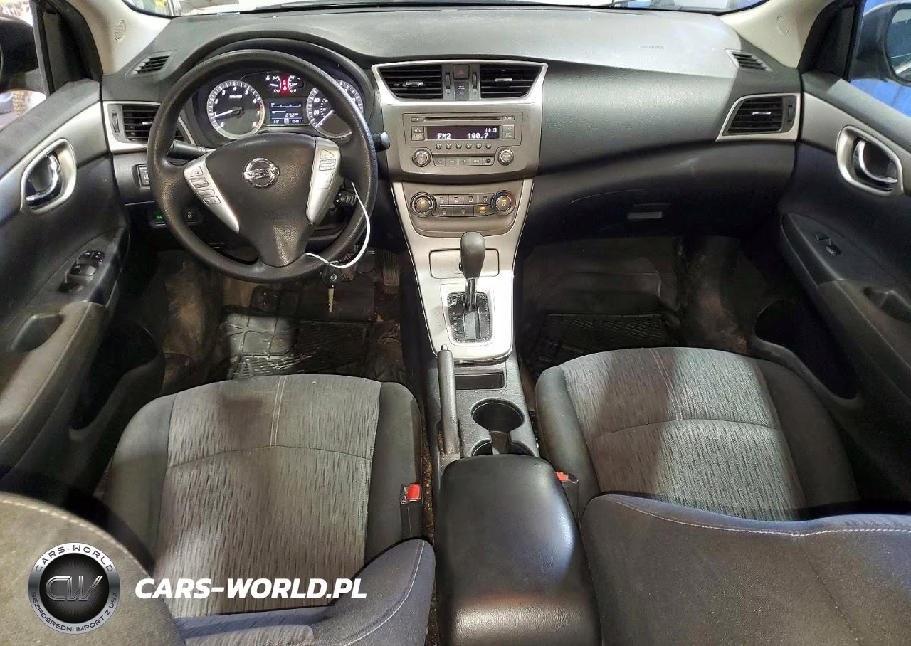 2014 Nissan Sentra Sv VIN:3N1AB7APXEL607443 - 8
