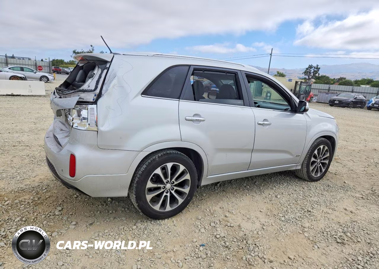 2014 Kia Sorento Sx VIN:5XYKWDA79EG449706 - 3