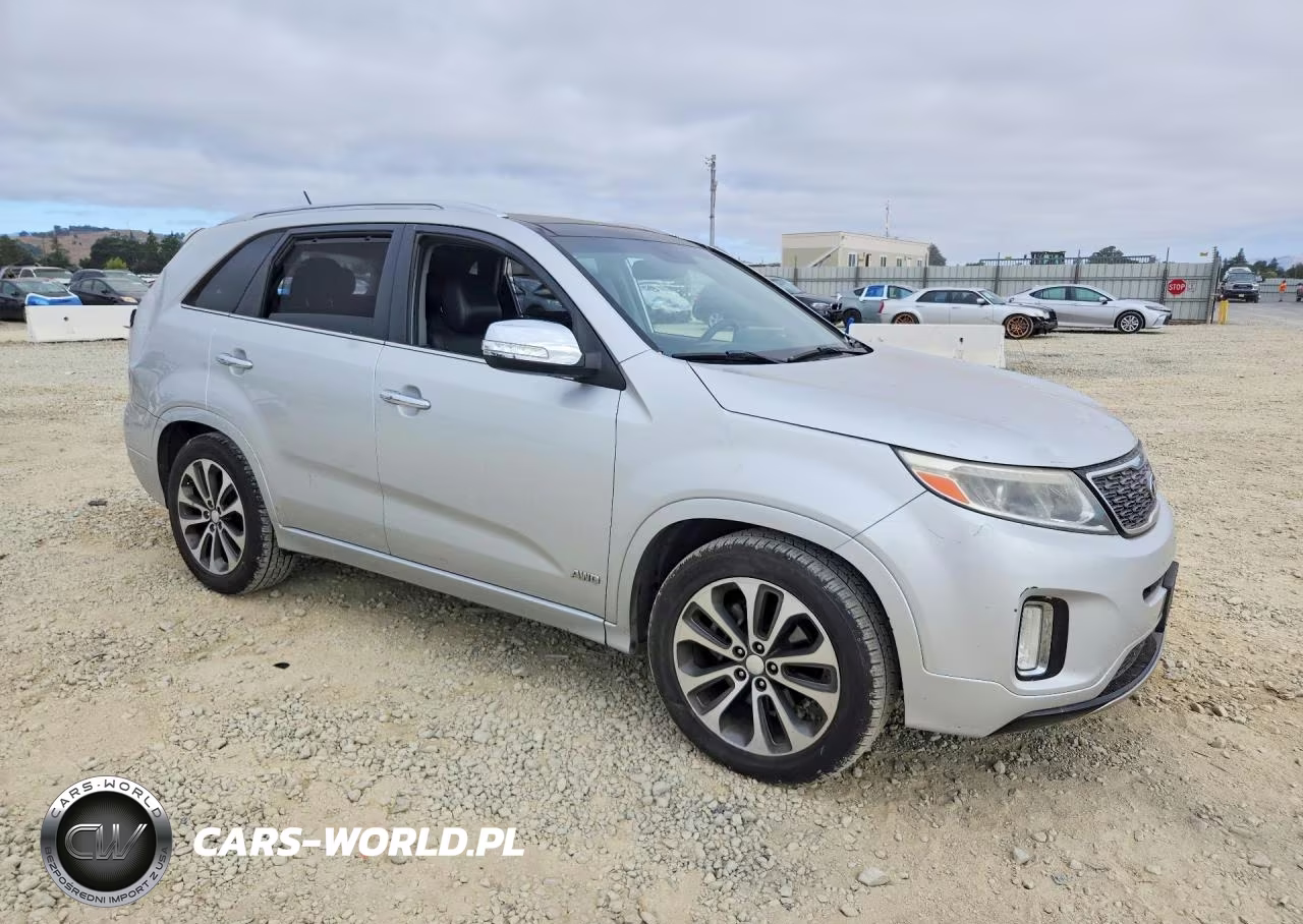 2014 Kia Sorento Sx VIN:5XYKWDA79EG449706 - 4