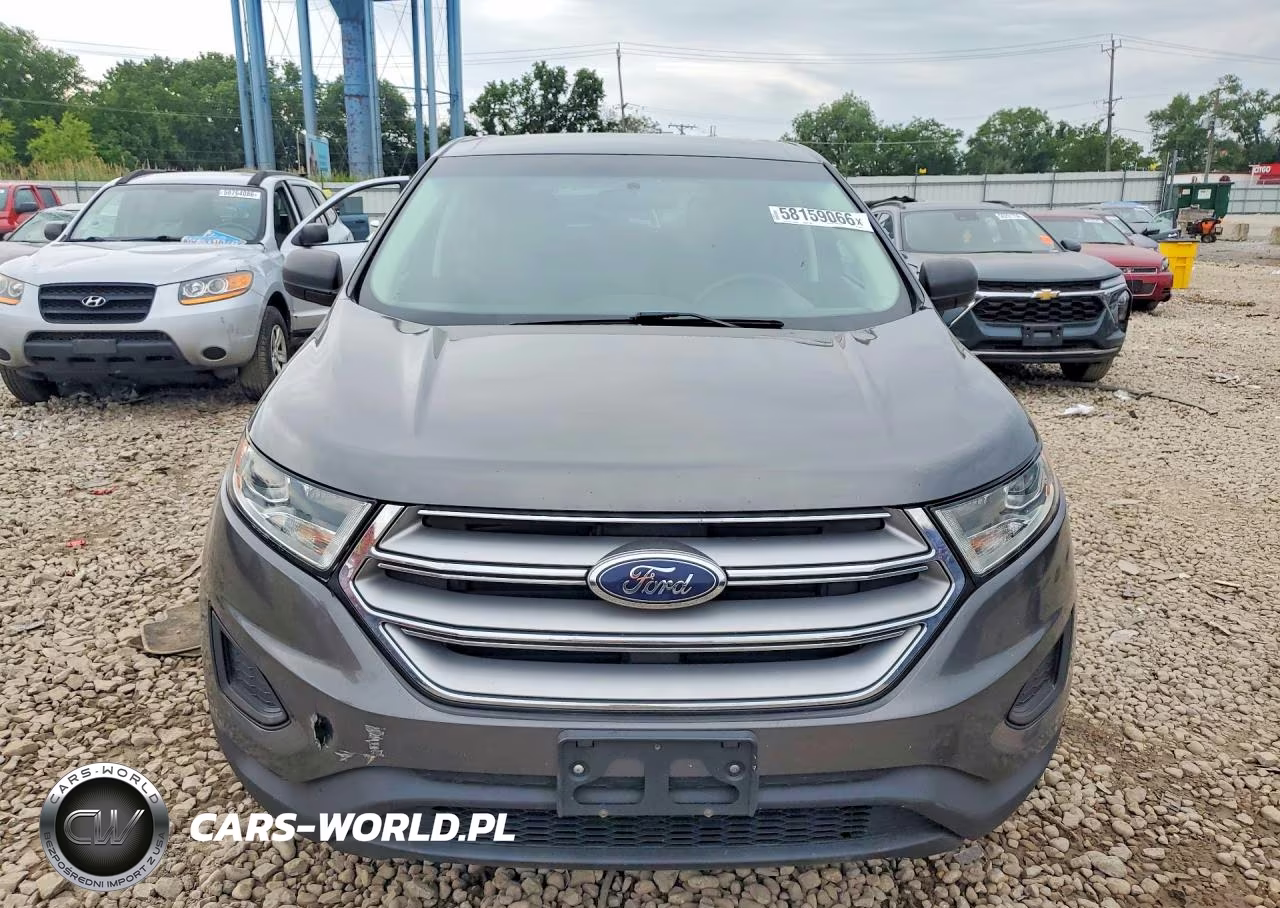2017 Ford Edge Se VIN:2FMPK4G99HBB56645 - 5