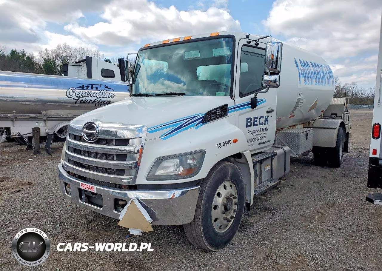 2017 Hino 258-268 Fuel Truck VIN:5PVNV8JP3J4S50540 - 2