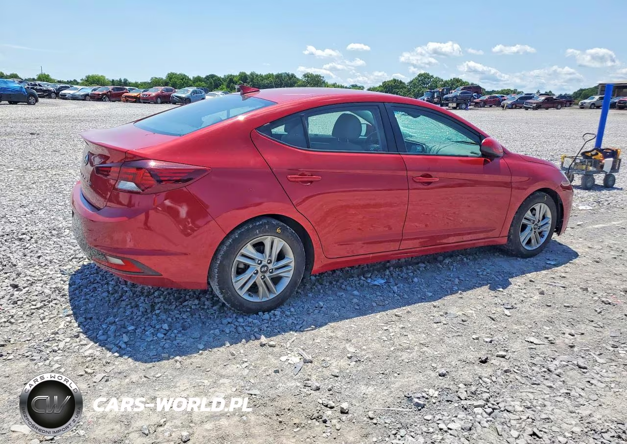 2020 Hyundai Elantra Sel VIN:KMHD84LF8LU022290 - 3