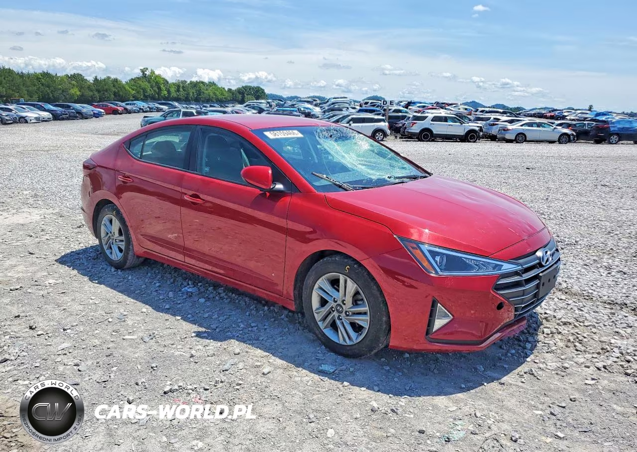2020 Hyundai Elantra Sel VIN:KMHD84LF8LU022290 - 4