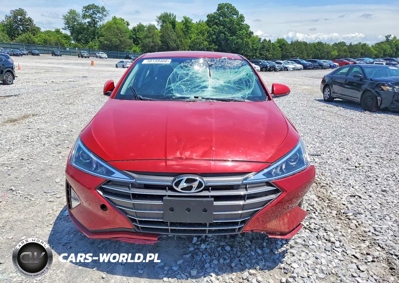 2020 Hyundai Elantra Sel VIN:KMHD84LF8LU022290 - 5