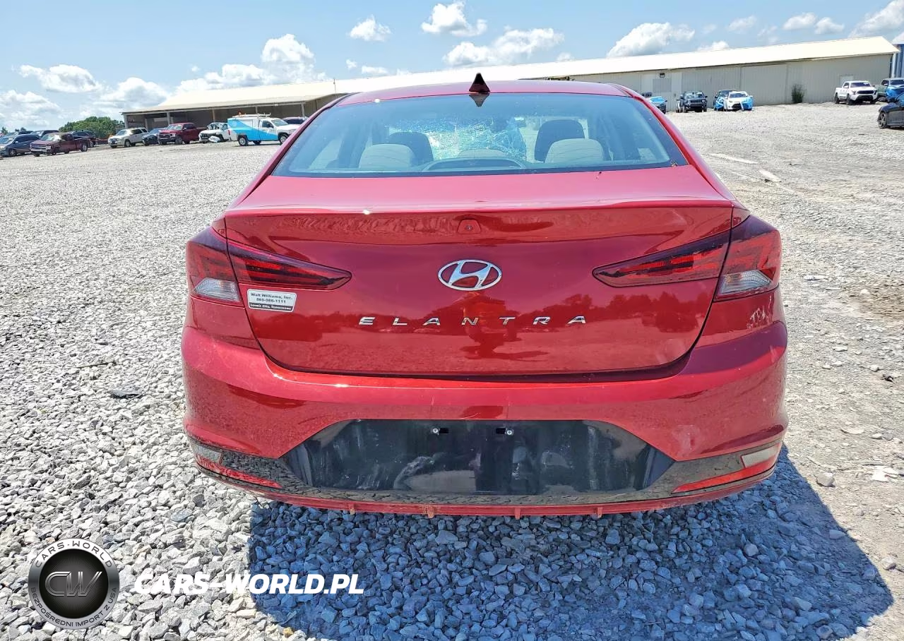 2020 Hyundai Elantra Sel VIN:KMHD84LF8LU022290 - 6
