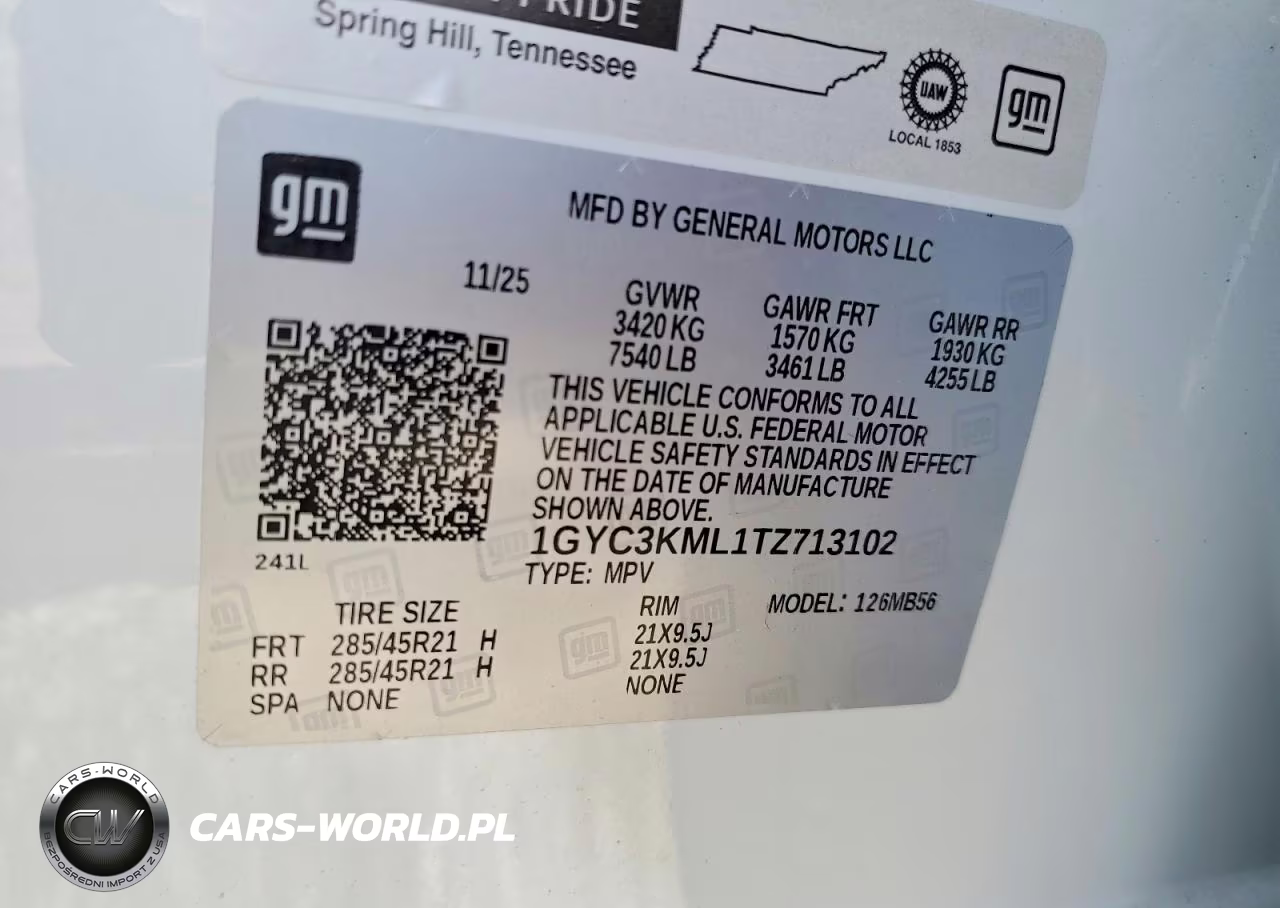 2026 Cadillac Vistiq Luxury VIN:1GYC3KML1TZ713102 - 13