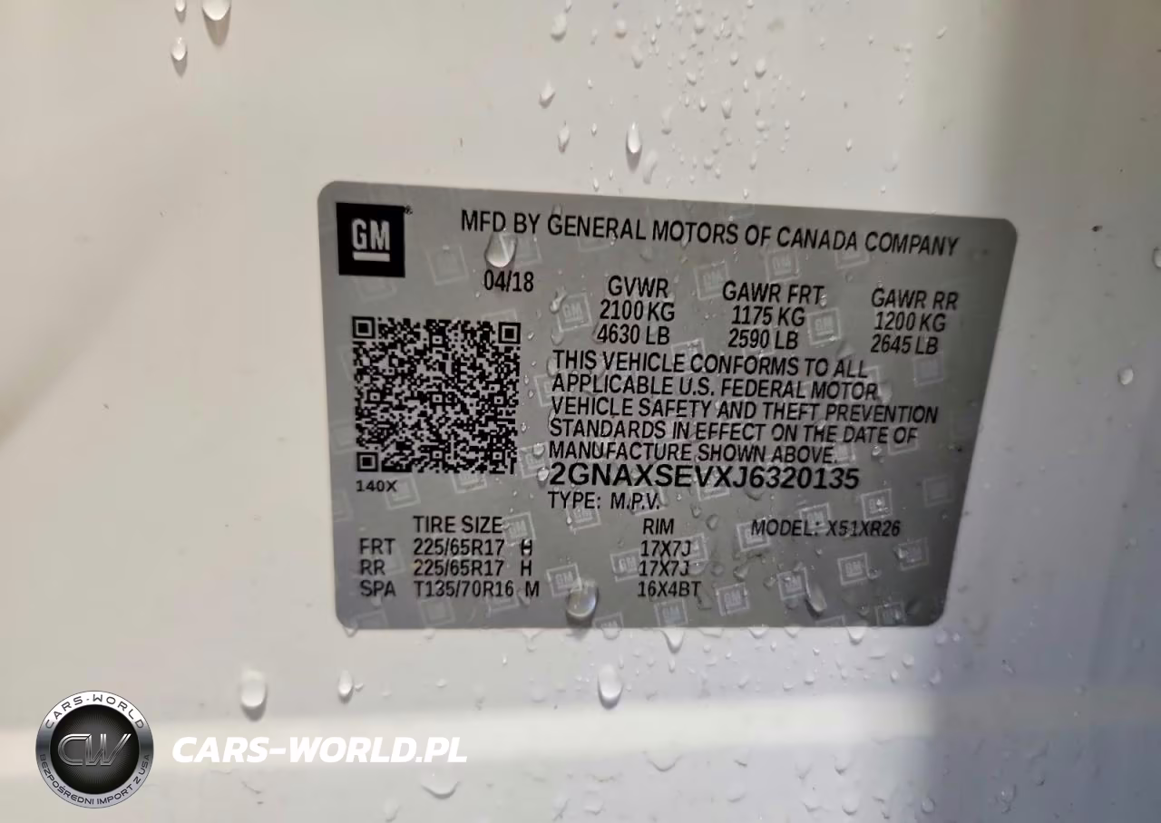 2018 Chevrolet Equinox Lt VIN:2GNAXSEVXJ6320135 - 13