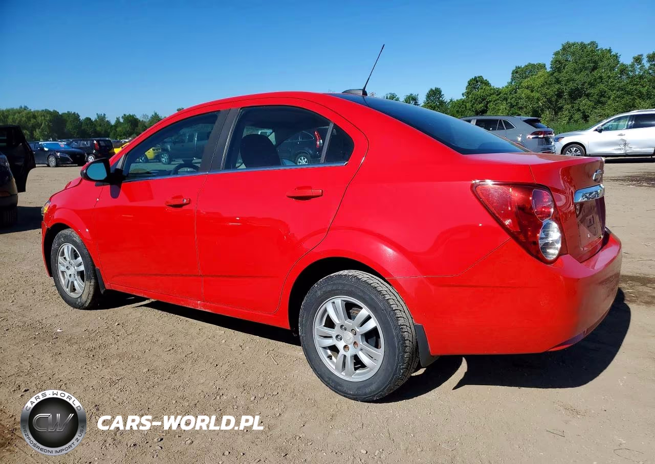 2016 Chevrolet Sonic Lt VIN:1G1JC5SH6G4117167 - 2