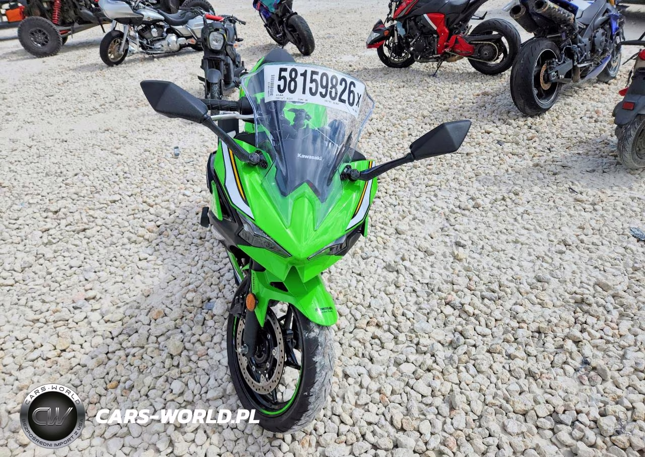 2025 Kawasaki Ex500 A VIN:ML5EXGJ18SDA60019 - 2