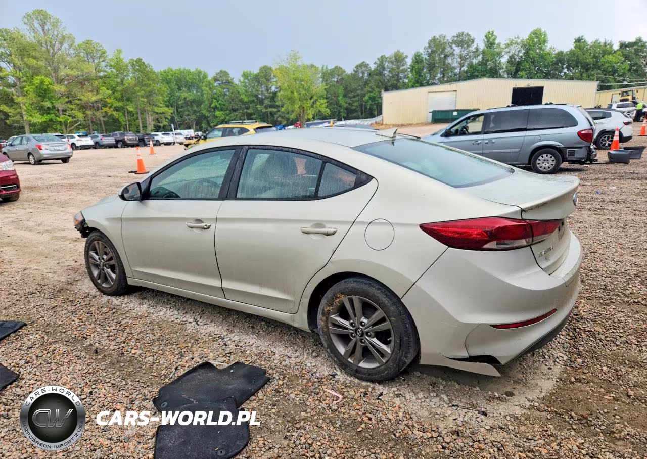 2017 Hyundai Elantra Se VIN:KMHD84LF1HU224931 - 2