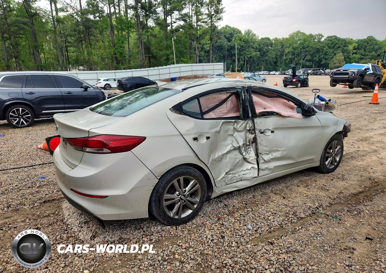 2017 Hyundai Elantra Se VIN:KMHD84LF1HU224931 - 3