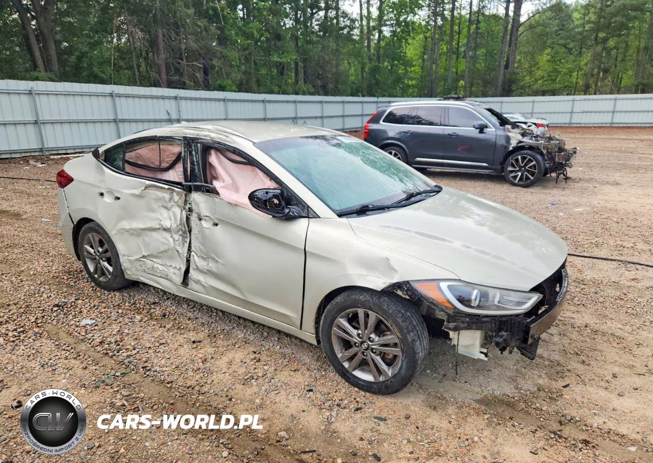 2017 Hyundai Elantra Se VIN:KMHD84LF1HU224931 - 4