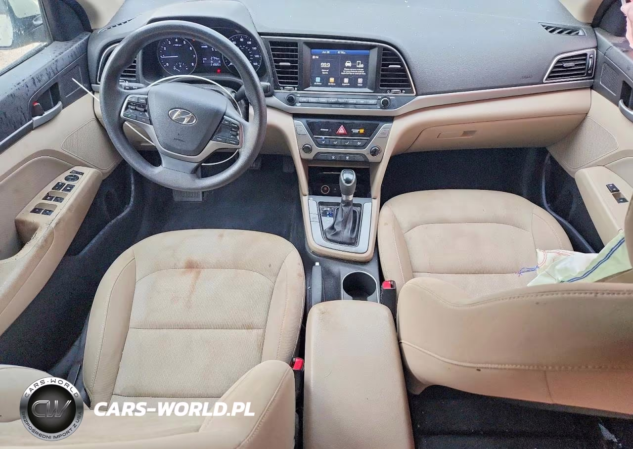 2017 Hyundai Elantra Se VIN:KMHD84LF1HU224931 - 8