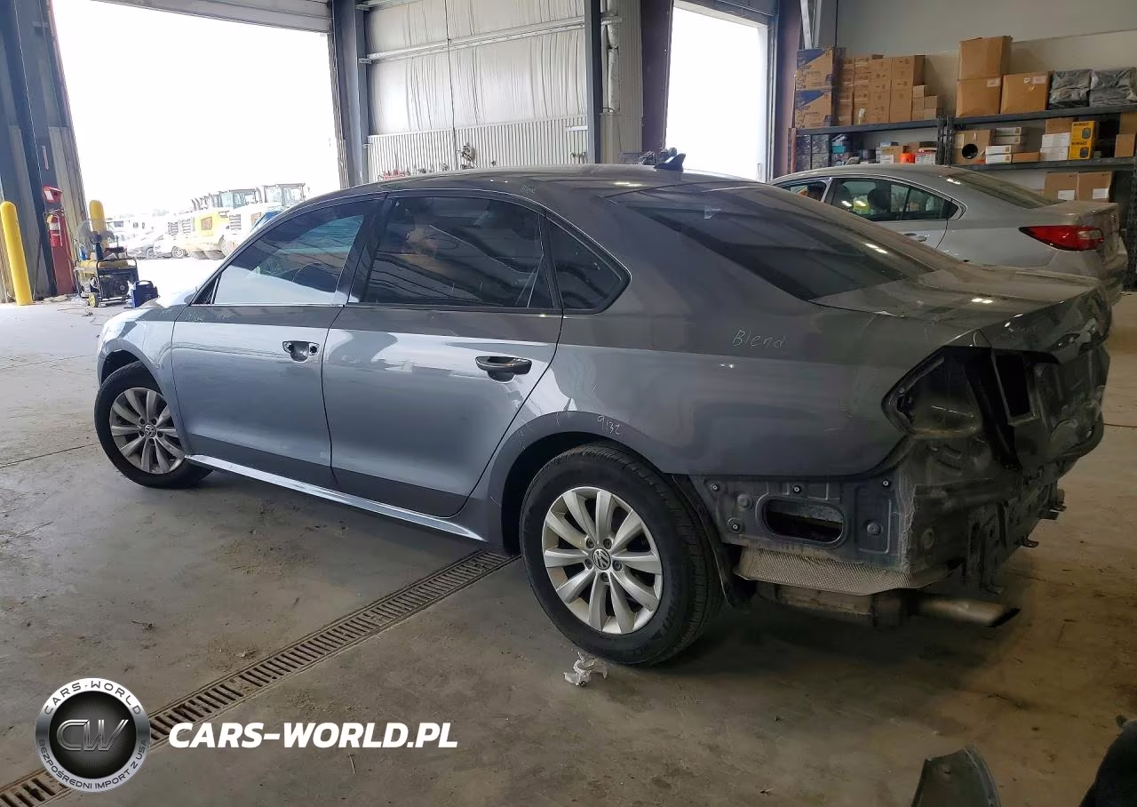 2014 Volkswagen Passat S VIN:1VWAS7A33EC120877 - 2