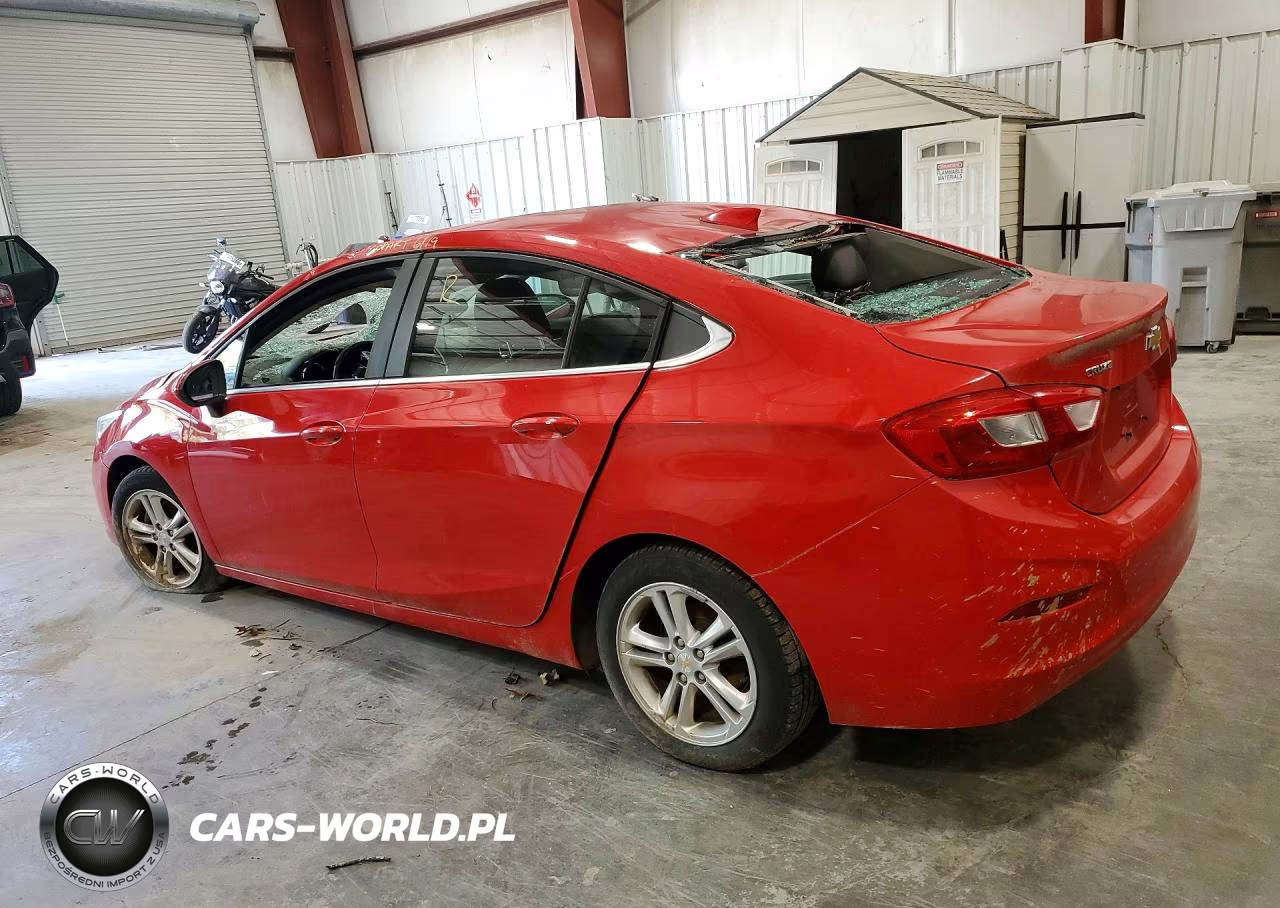 2016 Chevrolet Cruze Lt VIN:1G1BE5SM1G7256133 - 2
