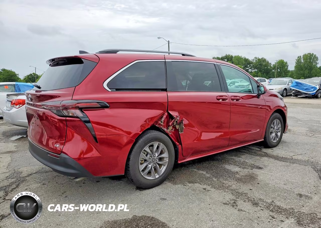2025 Toyota Sienna Le VIN:5TDBSKFC1SS201597 - 3