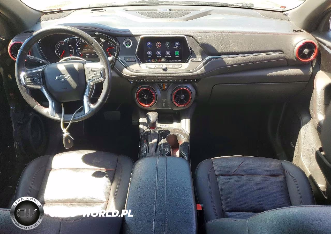 2022 Chevrolet Blazer Rs VIN:3GNKBKRS4NS132754 - 8