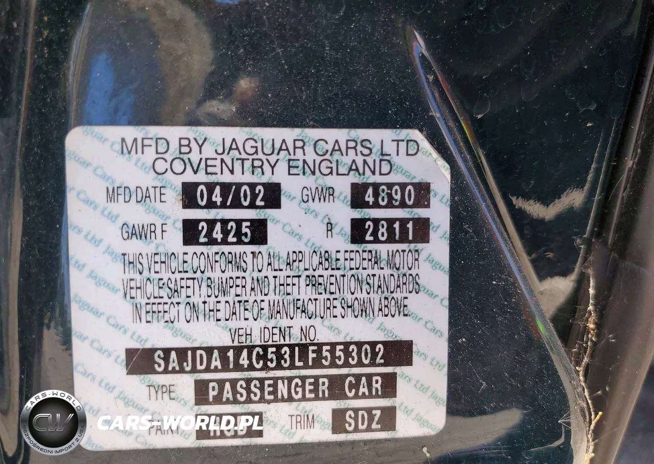 2003 Jaguar Xj-Series VIN:SAJDA14C53LF55302 - 12